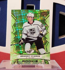 Brandt Clarke 2022-23 - Green Parralel Rookie Ud Ice #133